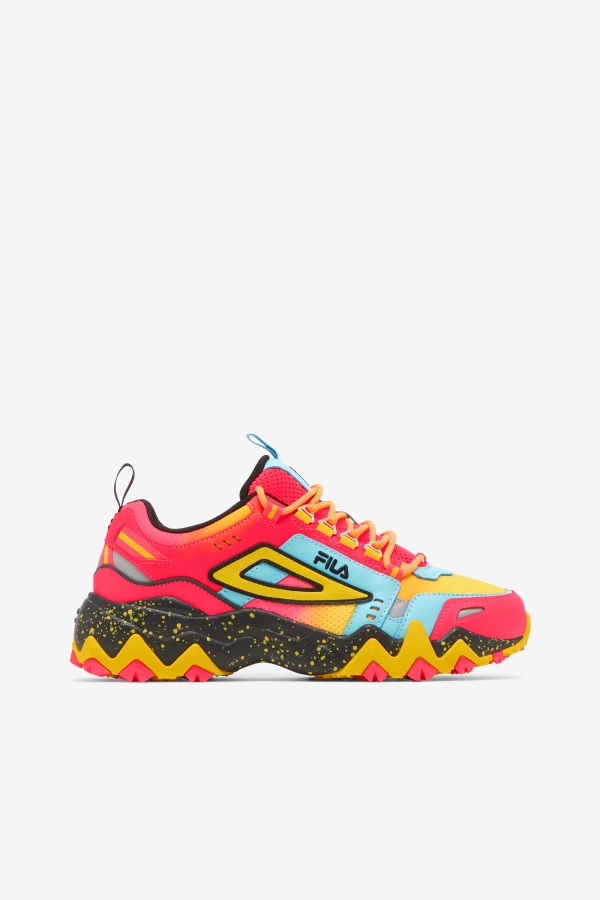 Deep Pink-Bluefish-Lemon Fila Women's Oakmont Tr