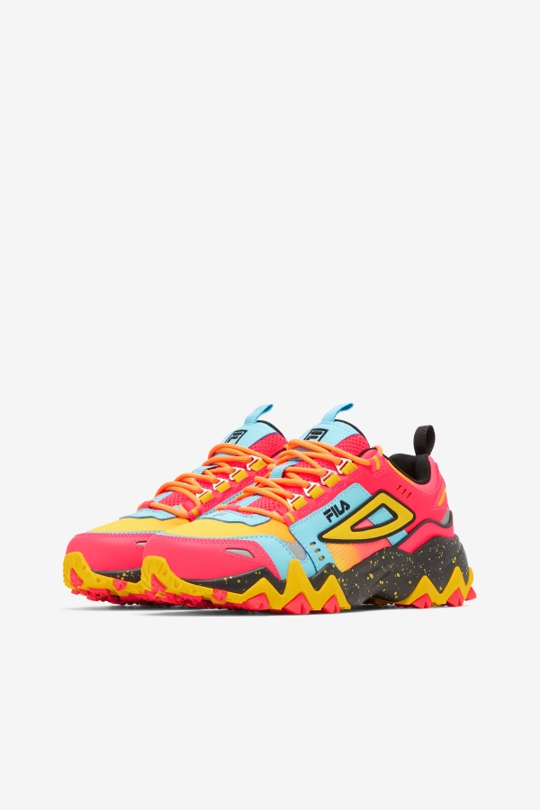 Deep Pink-Bluefish-Lemon Fila Women\'s Oakmont Tr