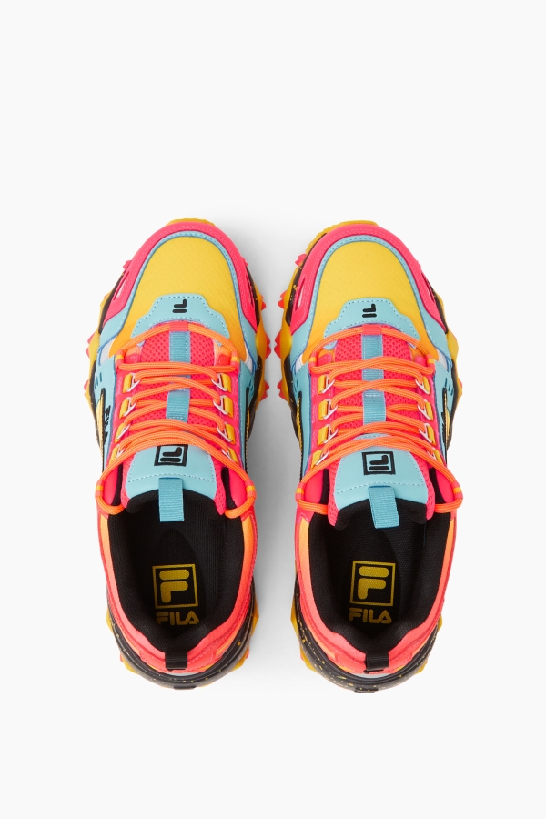 Deep Pink-Bluefish-Lemon Fila Women\'s Oakmont Tr