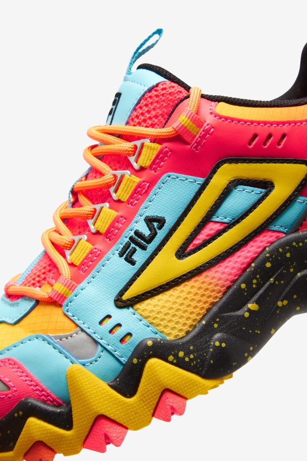 Deep Pink-Bluefish-Lemon Fila Women\'s Oakmont Tr