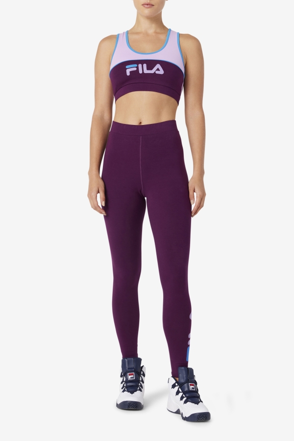 Pickled Beet Fila Elora Legging