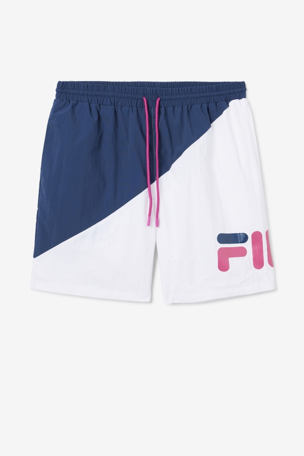 Fila Navy-White-Purple Ama Swim Short