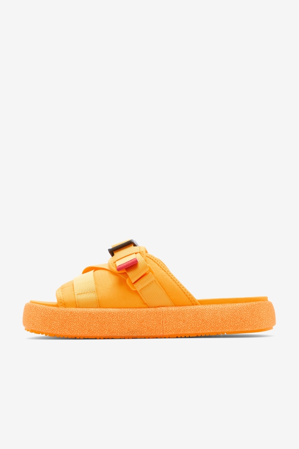 Saffron-Red Fila Men\'s Atlas Slide