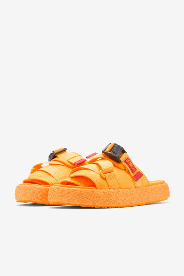 Saffron-Red Fila Men\'s Atlas Slide