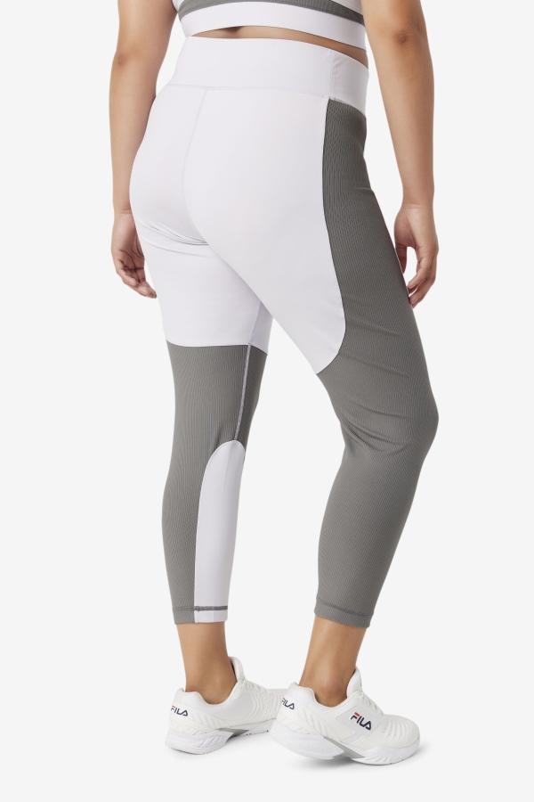 Fila Lavender Blue-Gargoyle Forza Textured Long Legging