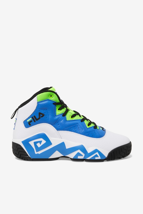 Men's MB White-Blue-Green Fila