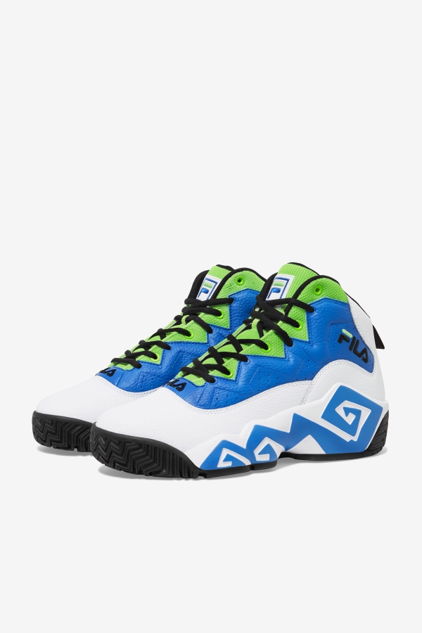 Men\'s MB White-Blue-Green Fila