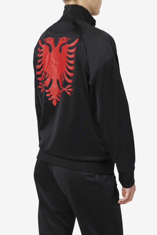 Fila Albania Track Jacket Black-Red