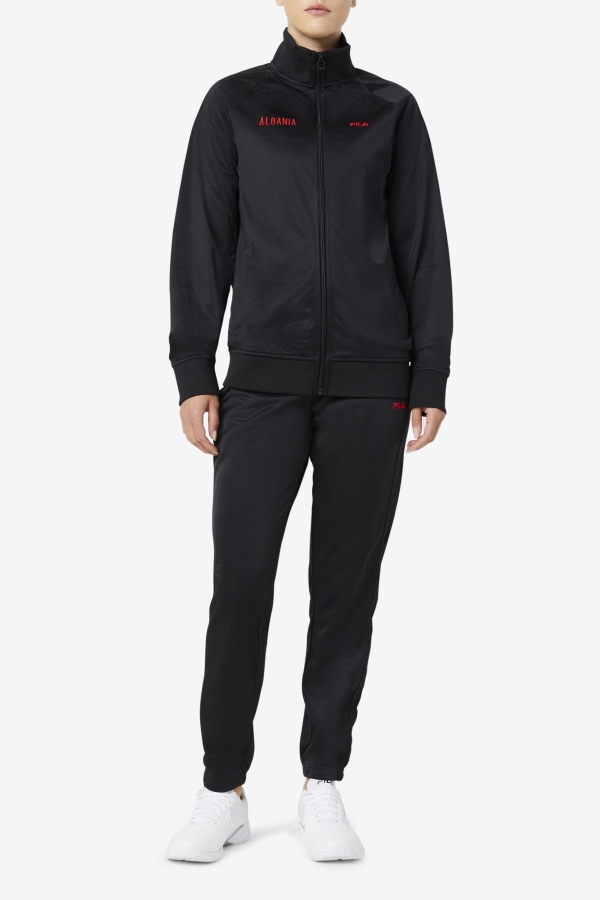 Fila Albania Track Jacket Black-Red