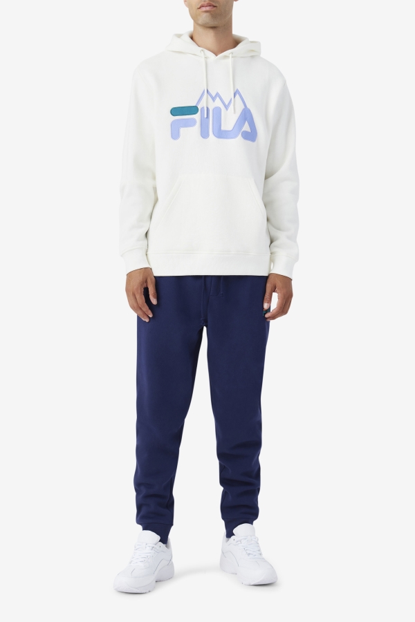 Nan Hoodie Egret-Jacaranda-Deep Lake Fila