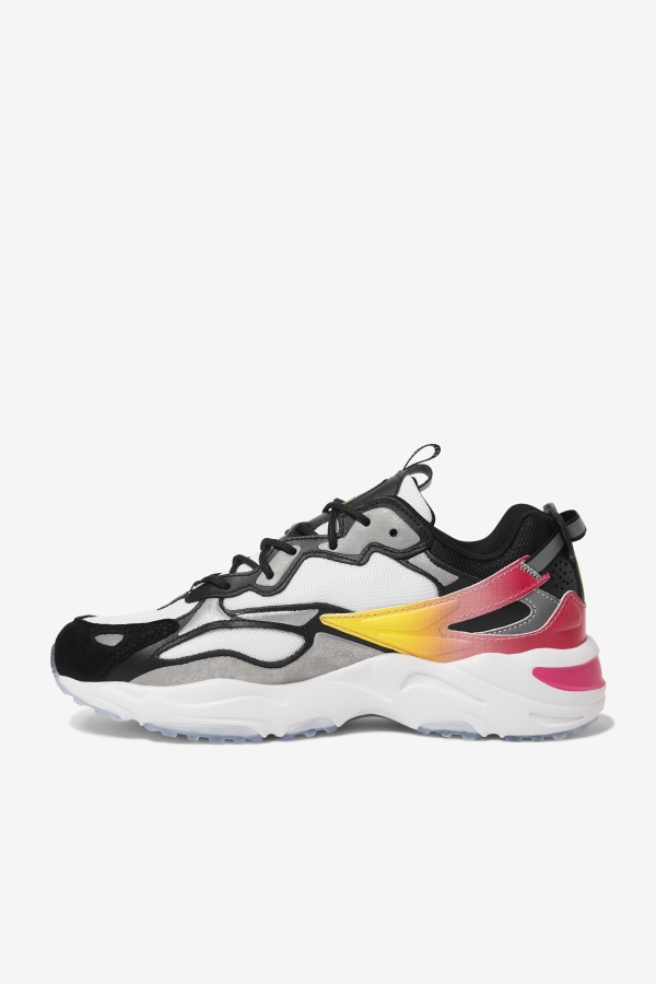 Fila Men\'s Ray Tracer Apex White-Black-Yellow