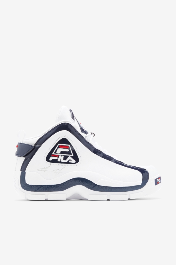 Men's Grant Hill 2 25th Anniversary Edition Fila White-Navy-Red