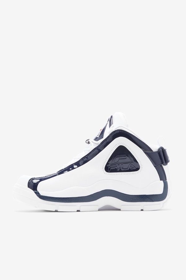 Men\'s Grant Hill 2 25th Anniversary Edition Fila White-Navy-Red