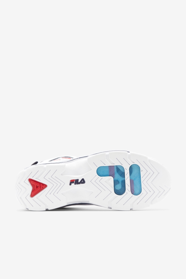 Men\'s Grant Hill 2 25th Anniversary Edition Fila White-Navy-Red