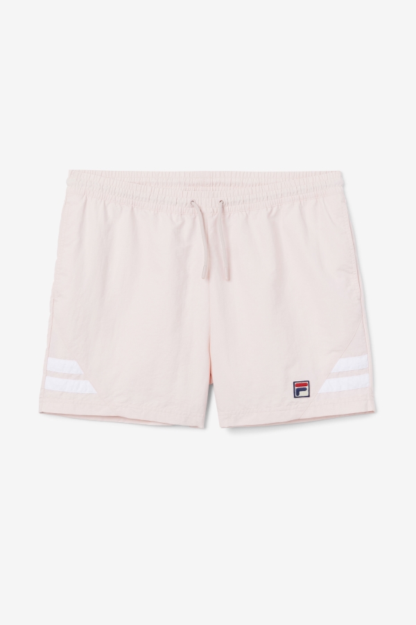 Pink-White Fila Vantage Swim Short