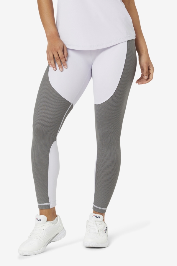 Lavender Blue-Gargoyle Forza Textured Long Legging Fila