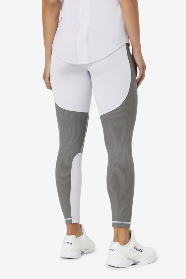 Lavender Blue-Gargoyle Forza Textured Long Legging Fila