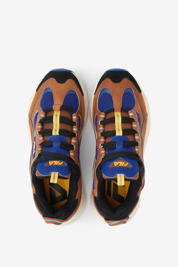 Bombay Brown-Blue-Ecru Fila Women\'s Trigate