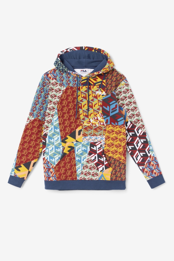 Fila Ocean-Yellow-White Laylani Hoodie