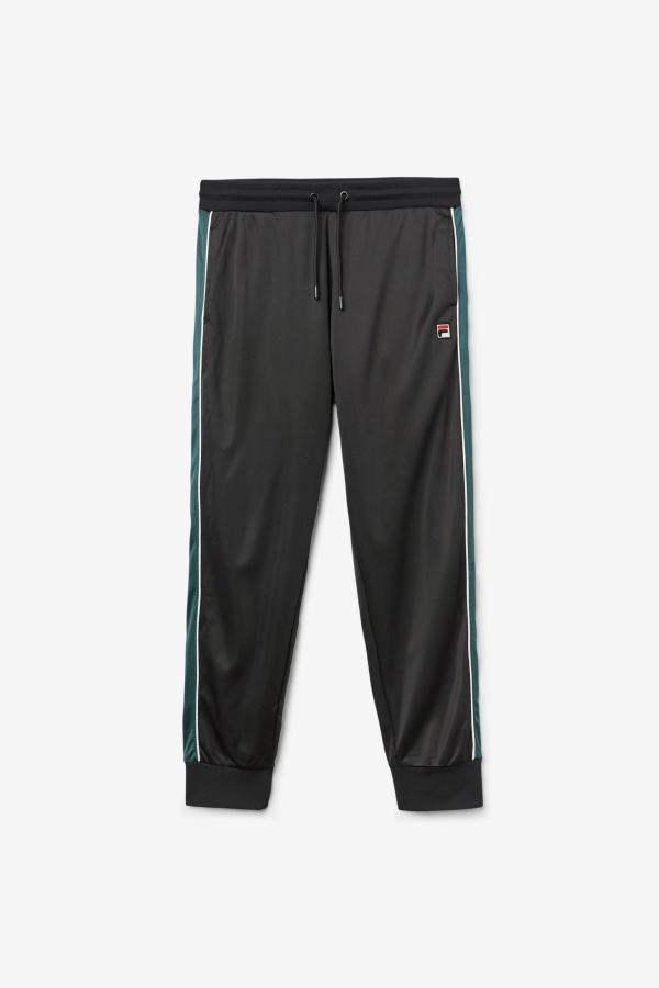 Black-June Bug-White Elijah Track Pant Fila