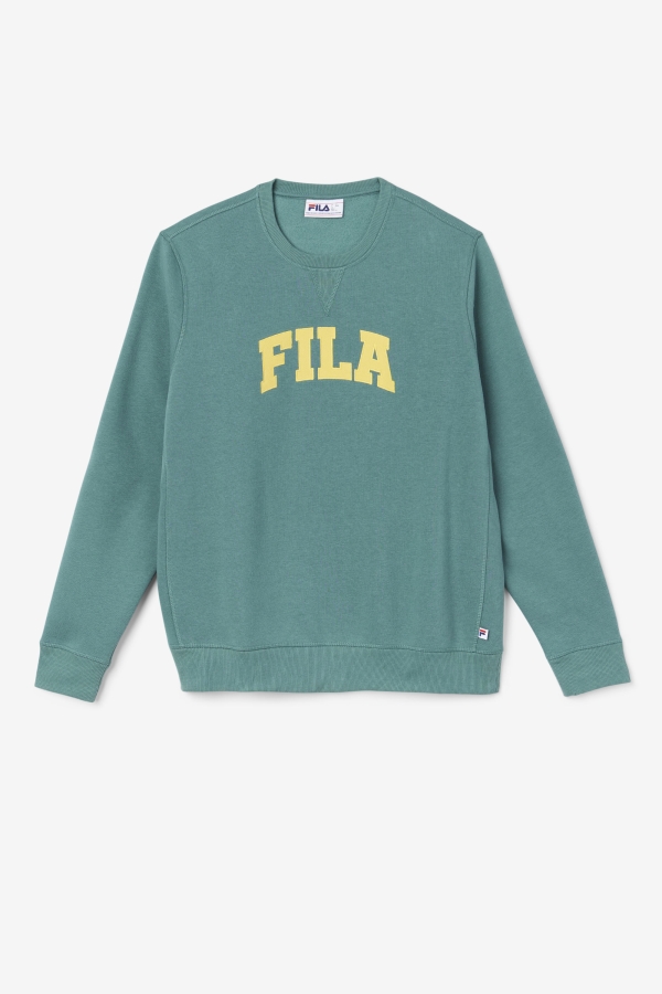 Fila Kory Crewneck Sweatshsirt Blue Spruce-Mimosa