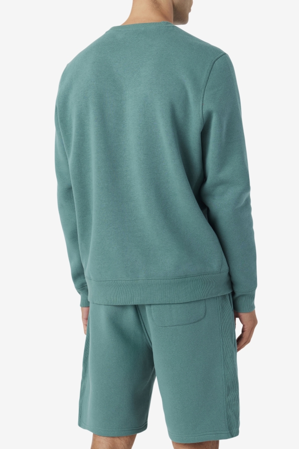 Fila Kory Crewneck Sweatshsirt Blue Spruce-Mimosa