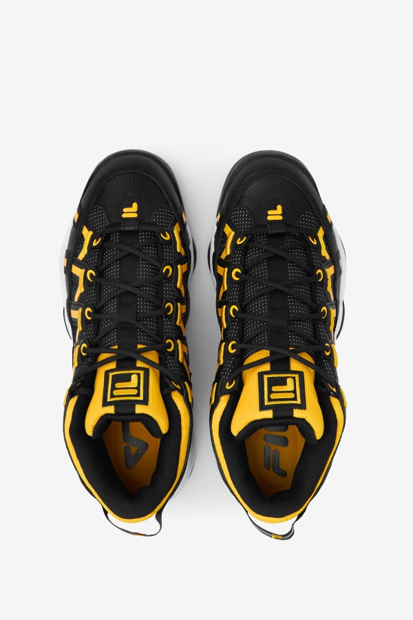 Men\'s Stackhouse Spaghetti Black-Lemon-White Fila