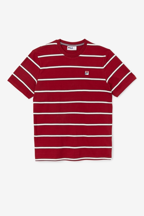 Fila Felix Tee Rhubarb-White