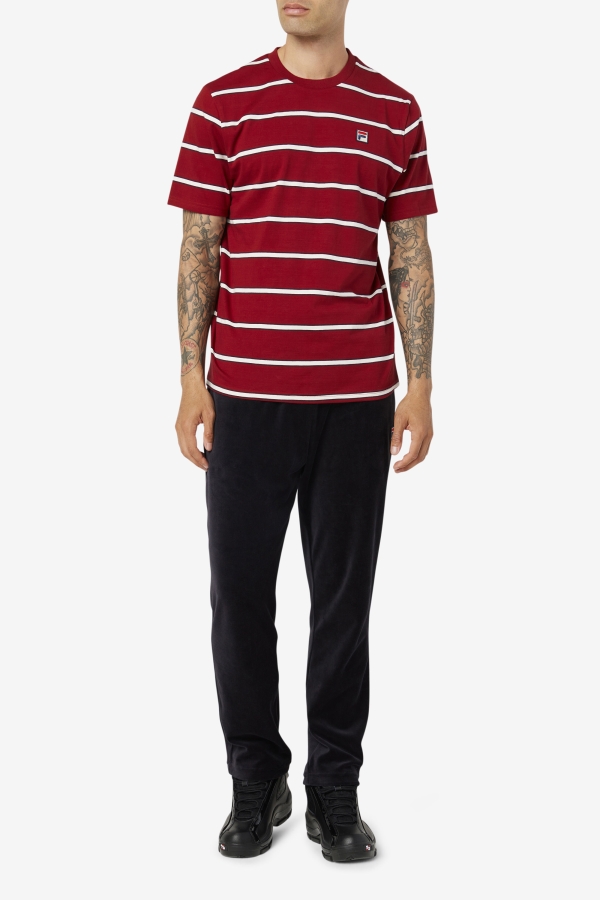 Fila Felix Tee Rhubarb-White