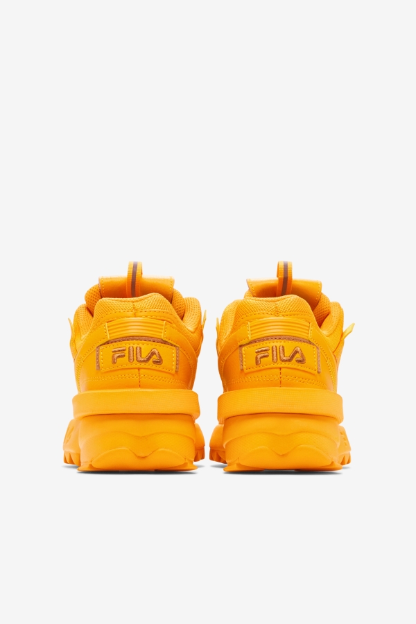 Yellow-Burnt Orange Fila Women\'s Disruptor 2 Exp