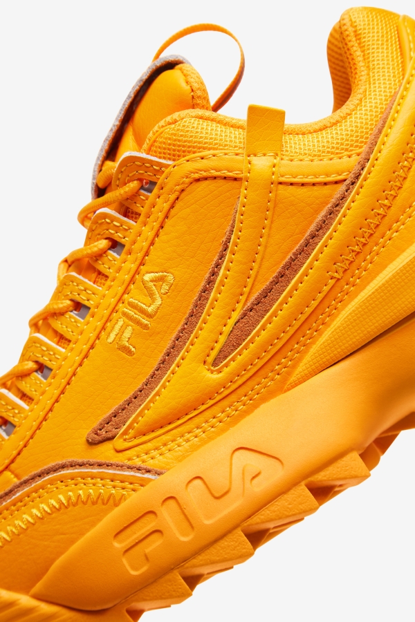 Yellow-Burnt Orange Fila Women\'s Disruptor 2 Exp