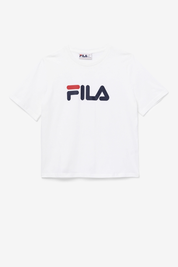 Fila White miss eagle tee