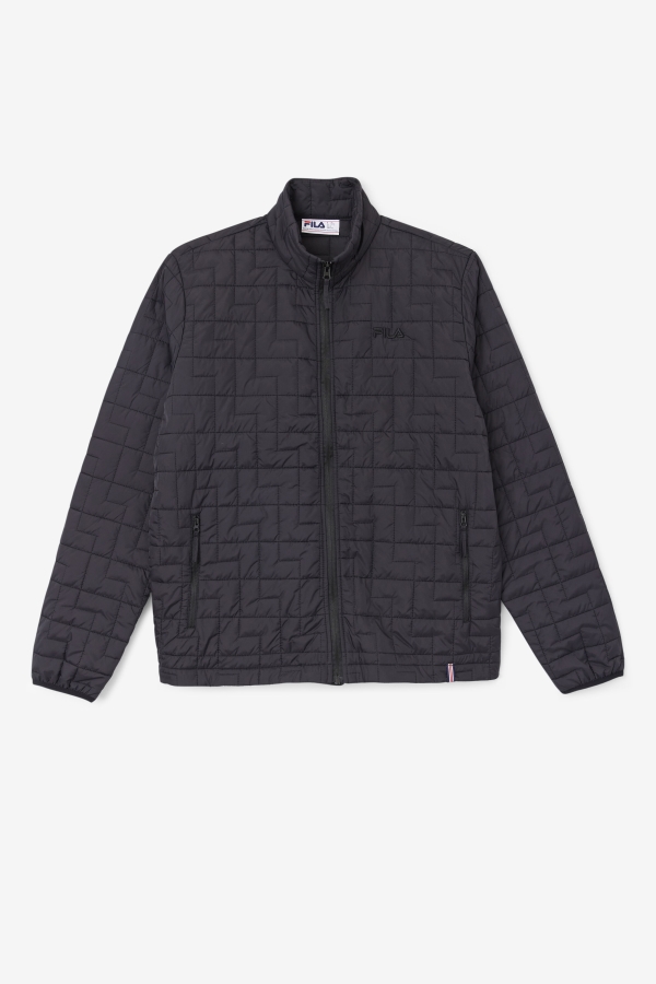 Black Commuter Jacket Fila