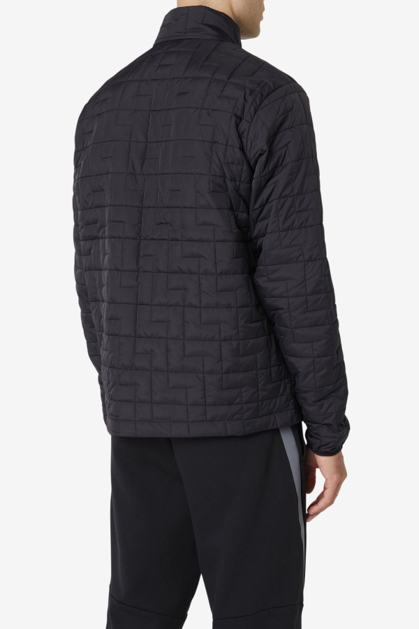 Black Commuter Jacket Fila