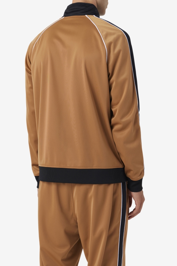 Fila Tobacco Brown-Black-White 2Pac Track Jacket