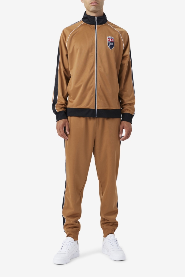 Fila Tobacco Brown-Black-White 2Pac Track Jacket