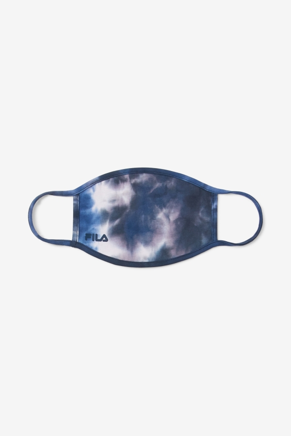 Fila Blue Tie Dye Navy Tie Dye Face Mask