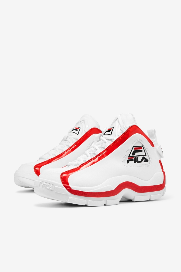 Fila Men\'s Grant Hill 2 White-Red-Black
