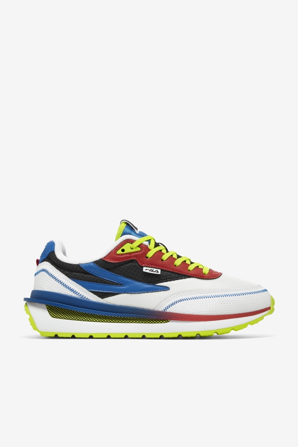 White-Black-Blue Fila Men's Renno