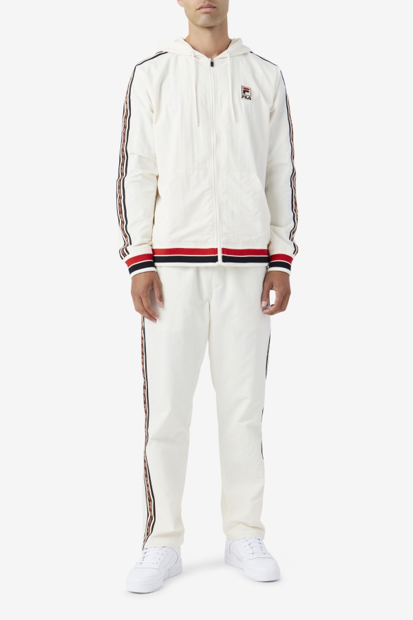 Faras Windpant Gardenia-Black-Red Fila
