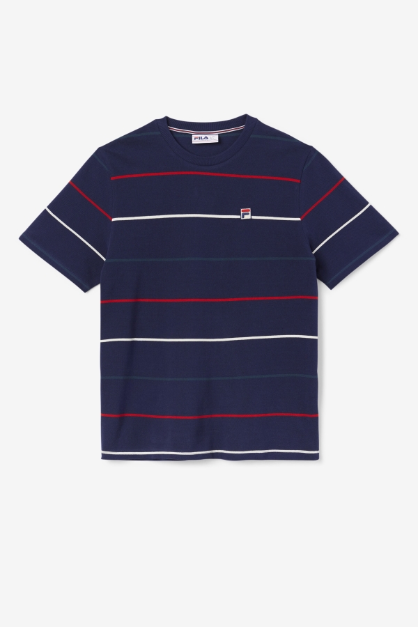 Thiago Crew Fila Navy-Teal-Red