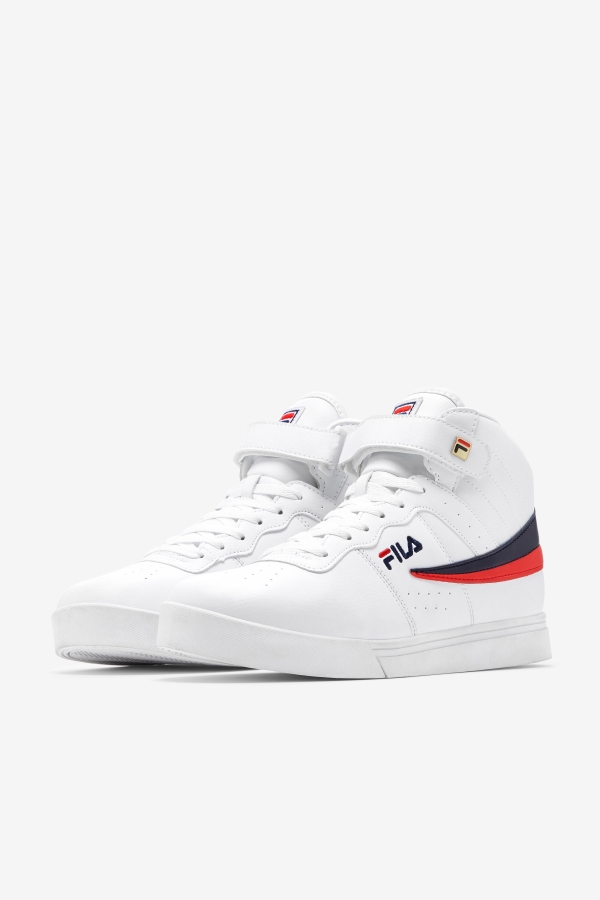 Fila Men\'s Vulc 13 White-Navy-Red